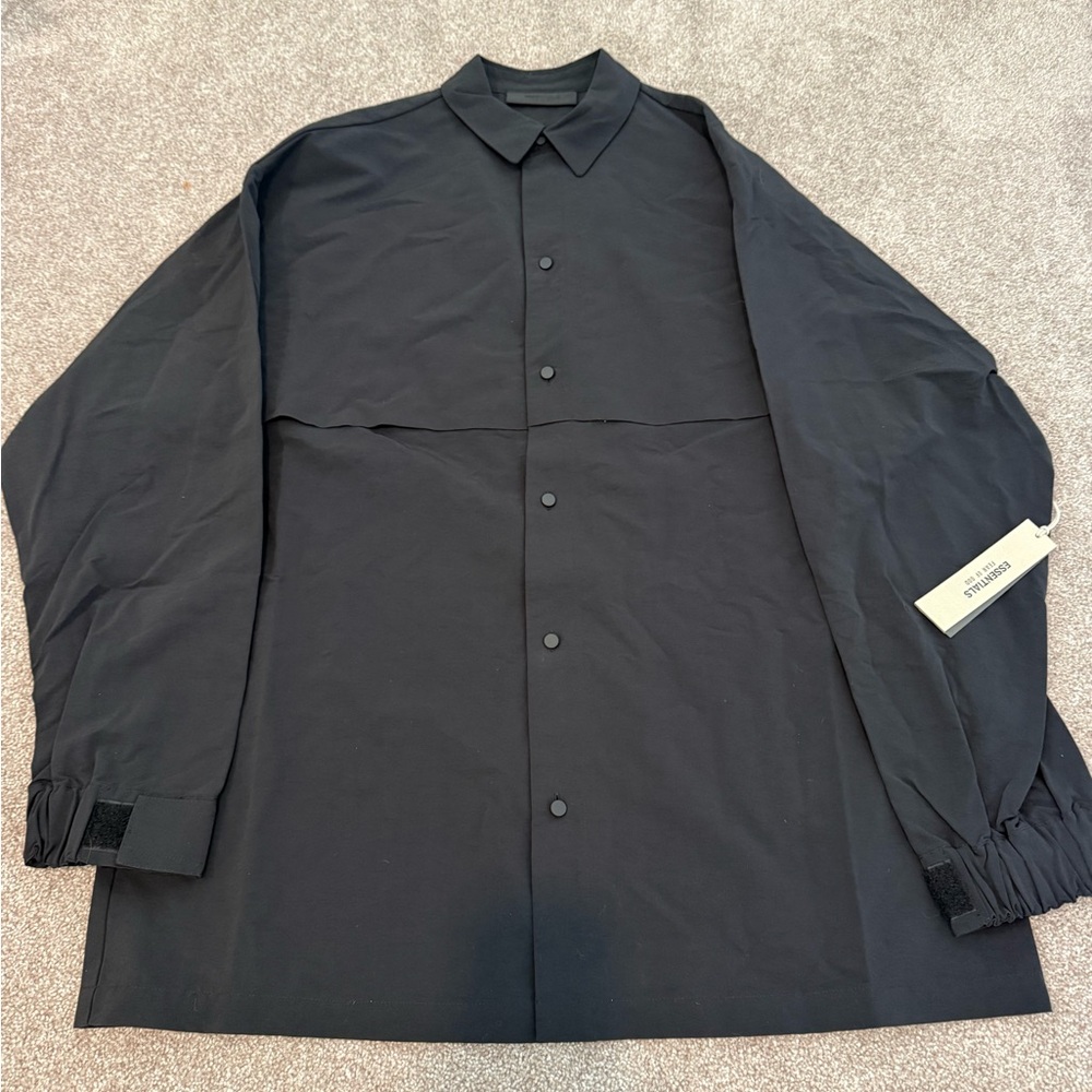 Black Button-Up Shirt